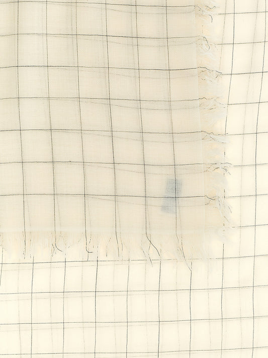 TOTEME White Wool Foulard