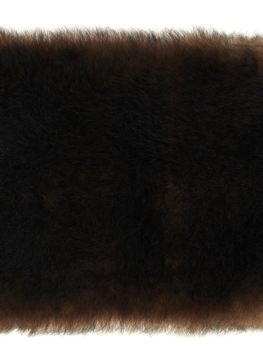 Valentino Garavani Brown Lamb Leather Other Accessories
