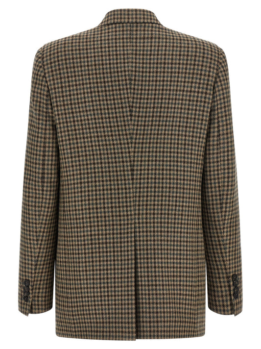 Tagliatore Brown Virgin Wool Blazer