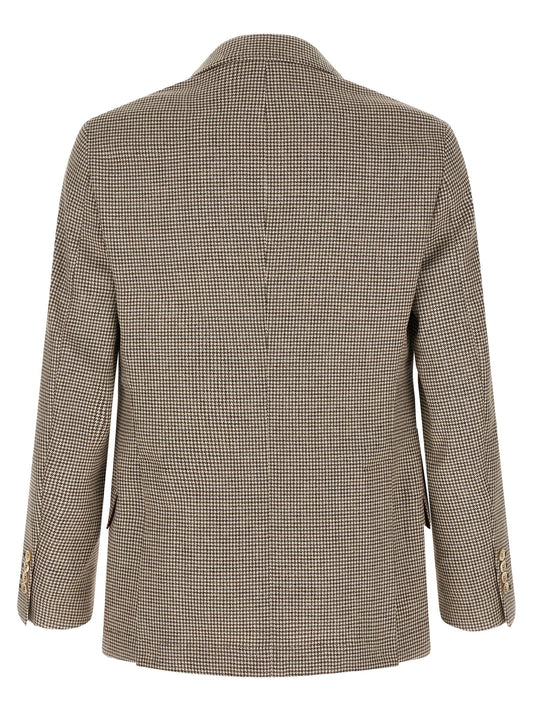 Brunello Cucinelli Gray Wool Blazer
