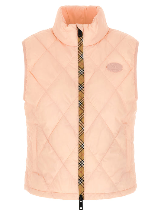 Burberry Multicolor Polyamide Sleeveless Jacket