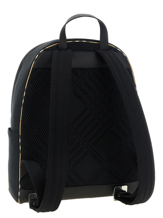 Burberry Black Polyester Backpack