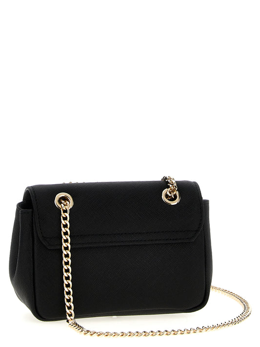 Vivienne Westwood Black Cowhide Shoulder Bag
