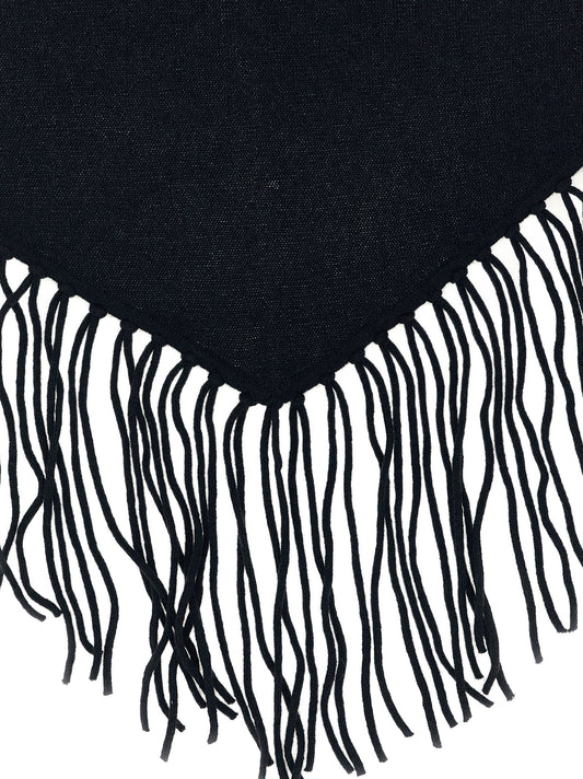 P.A.R.O.S.H. Black Cashmere Scarf
