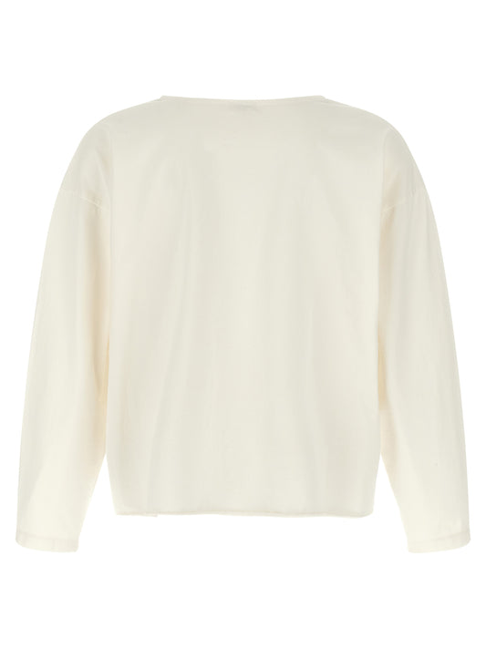 SECOND/LAYER White Cotton T-Shirt