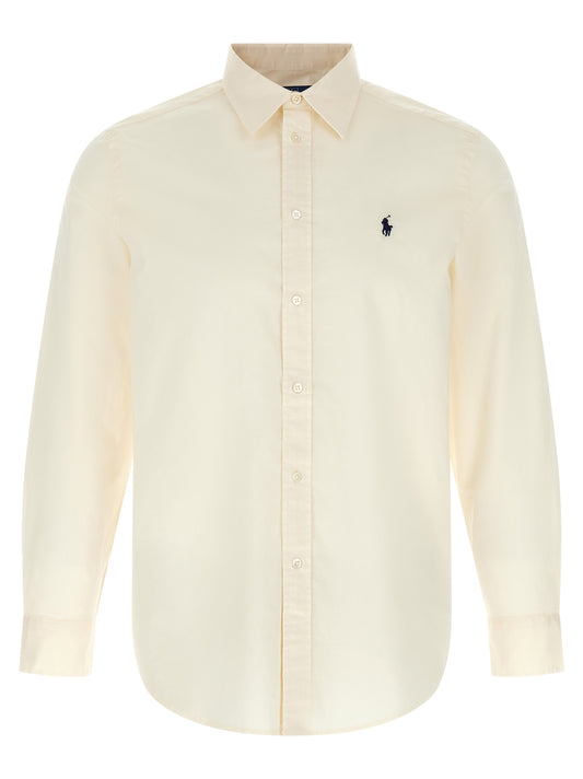 Polo Ralph Lauren Beige Cotton Blouse