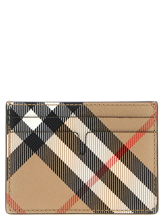 Burberry Beige Polyethylene Cardholder