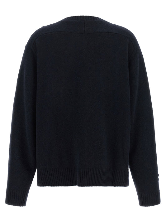 NUDE Blue Wool Cardigan