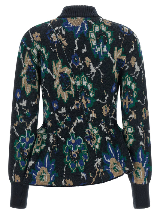 NUDE Multicolor Wool Cardigan