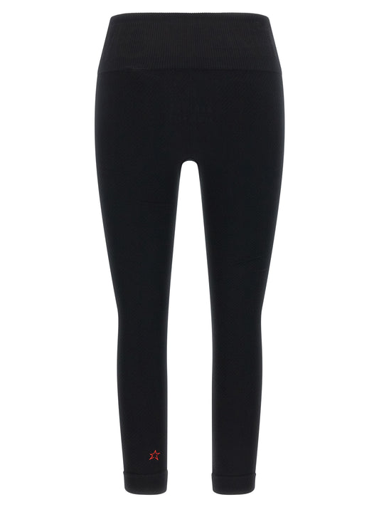 PERFECT MOMENT Black Modal Leggings