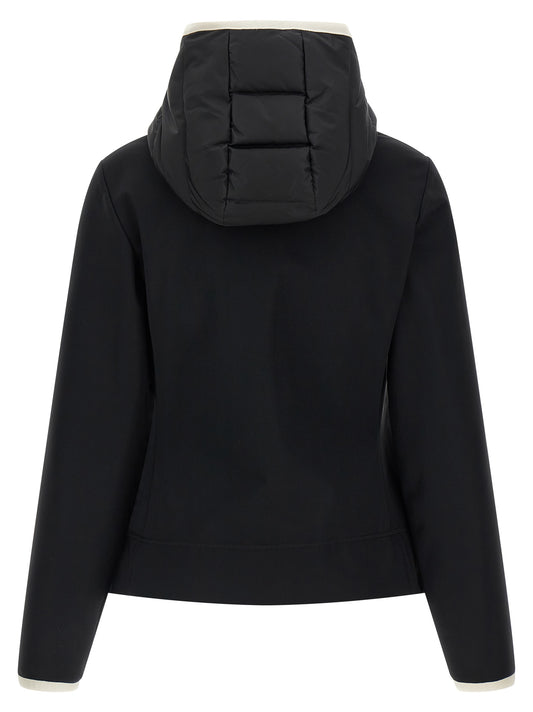 Moncler Grenoble Black Polyamide Cardigan