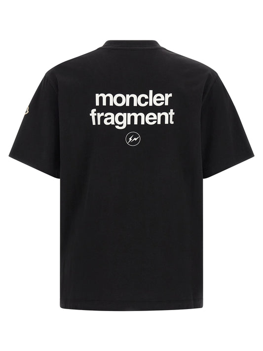 MONCLER GENIUS Black Cotton T-Shirt