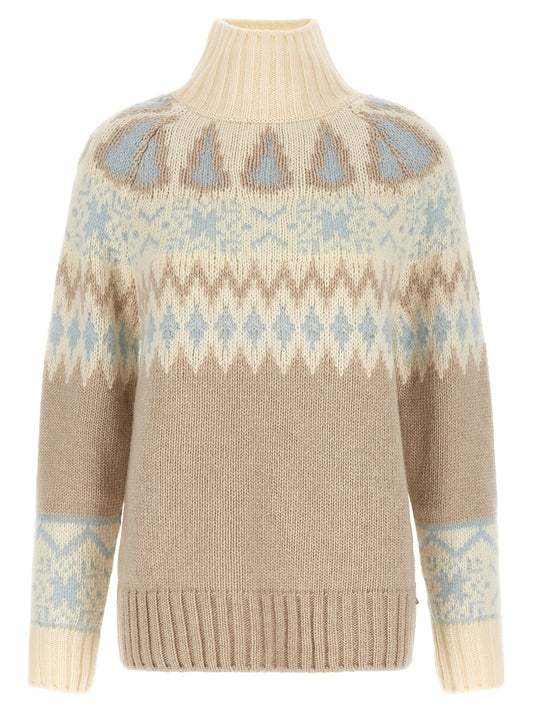 Herno Beige Wool Cardigan
