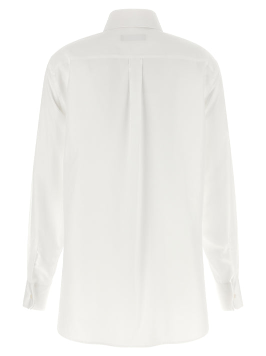 Dolce & Gabbana White Cotton Blouse