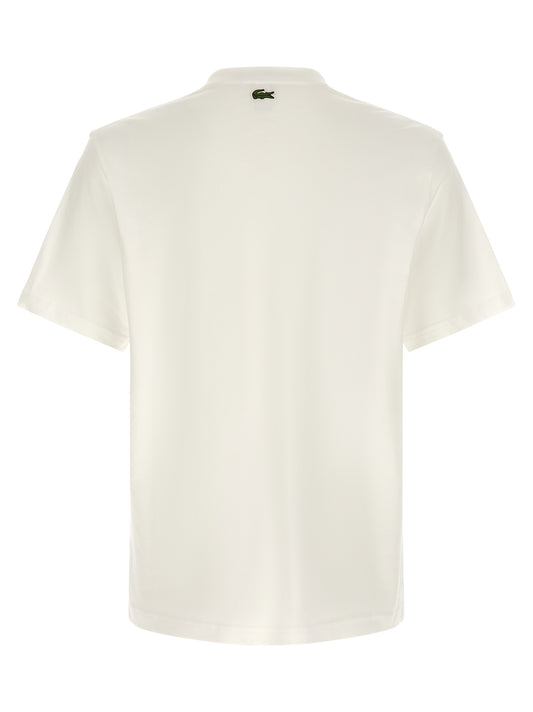 Lacoste White Cotton Sportswear