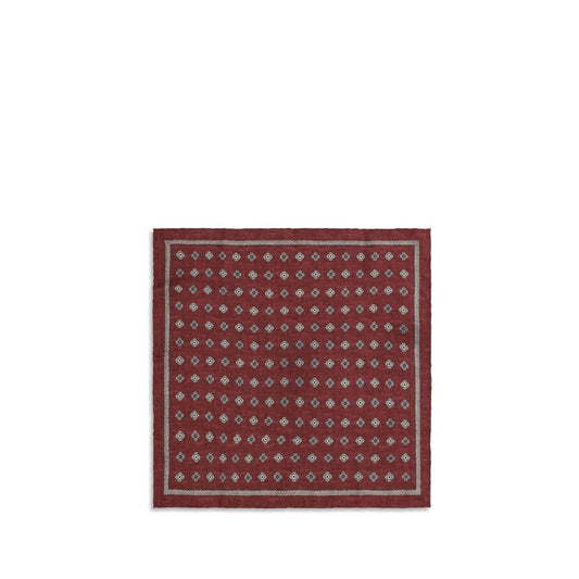 Brunello Cucinelli Multicolor Silk Pocket Square