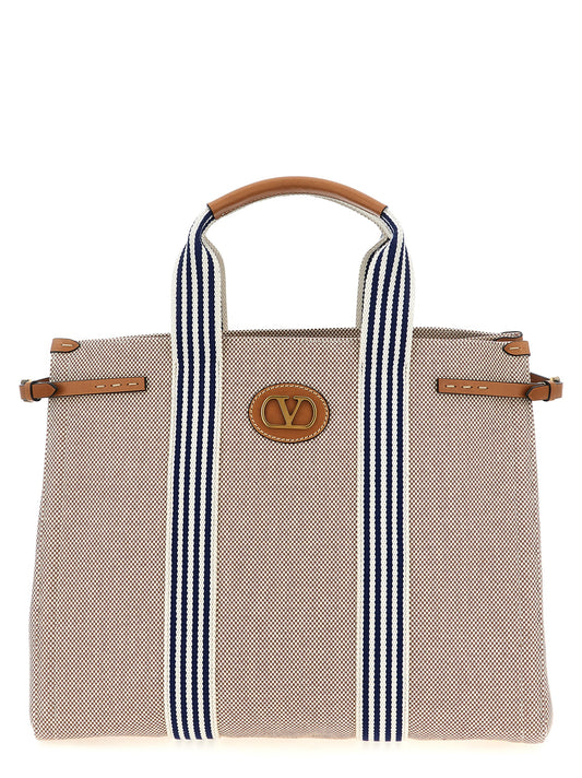 Valentino Garavani Multicolor Cotton Handbag