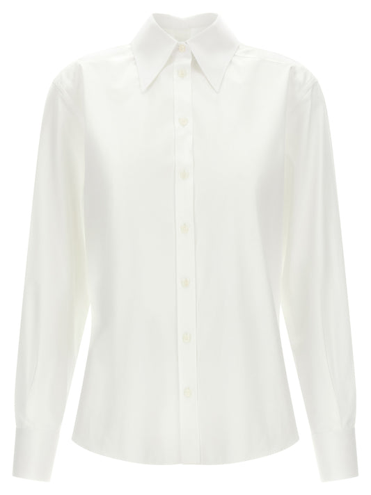 Dolce & Gabbana White Cotton Blouse