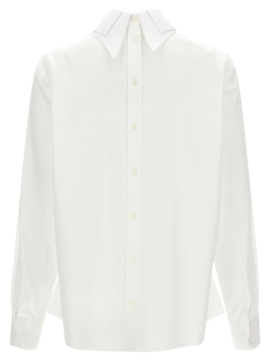 Dolce & Gabbana White Cotton Blouse