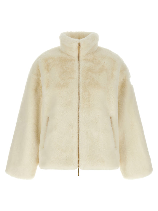 Tatras White Polyester Full-Length Jacket