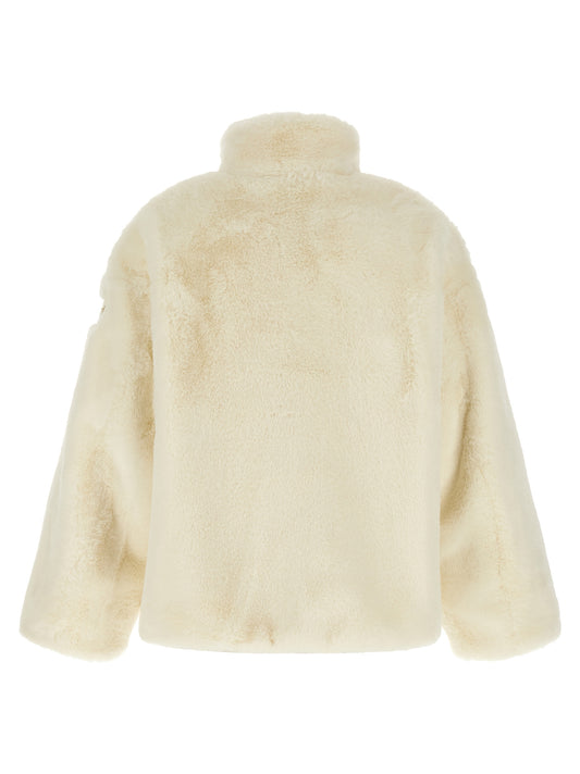 Tatras White Polyester Full-Length Jacket