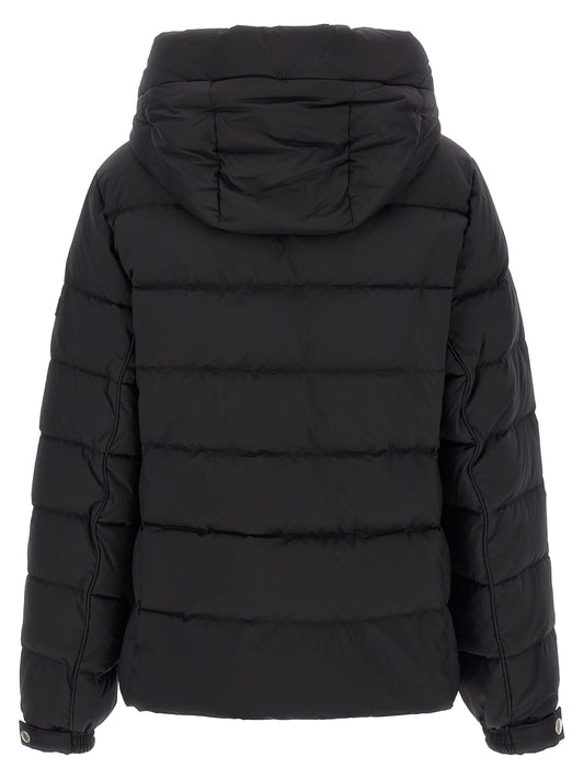 Tatras Black Nylon Full-Length Jacket