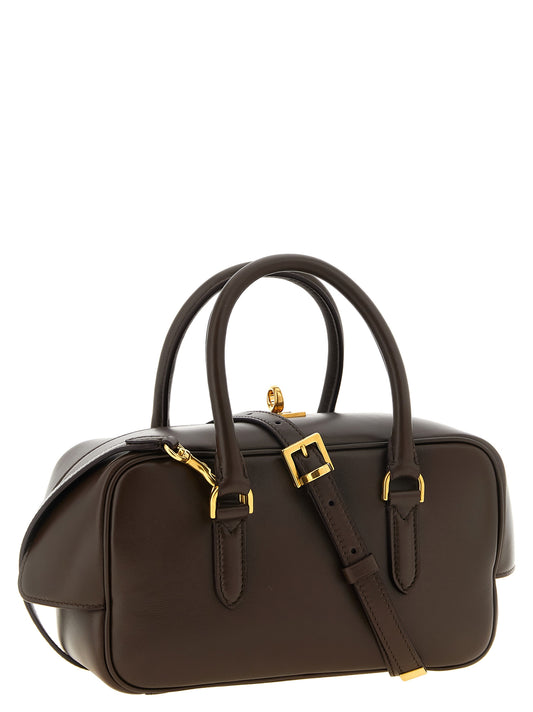 Balenciaga Brown Lamb Leather Handbag