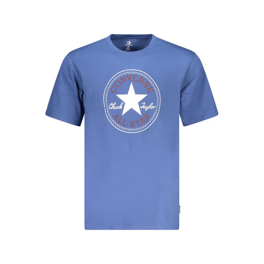 Converse Blue Cotton Men's T-Shirt