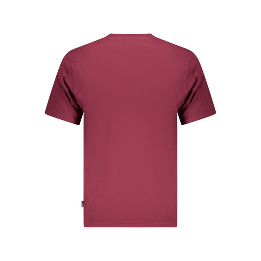 Converse Red Cotton Men's T-Shirt