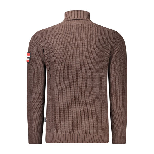 Norway 1963 Brown Wool Turtleneck