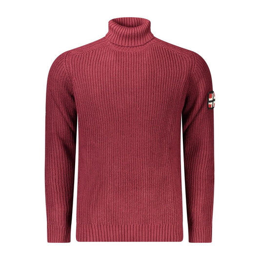 Norway 1963 Red Wool Turtleneck