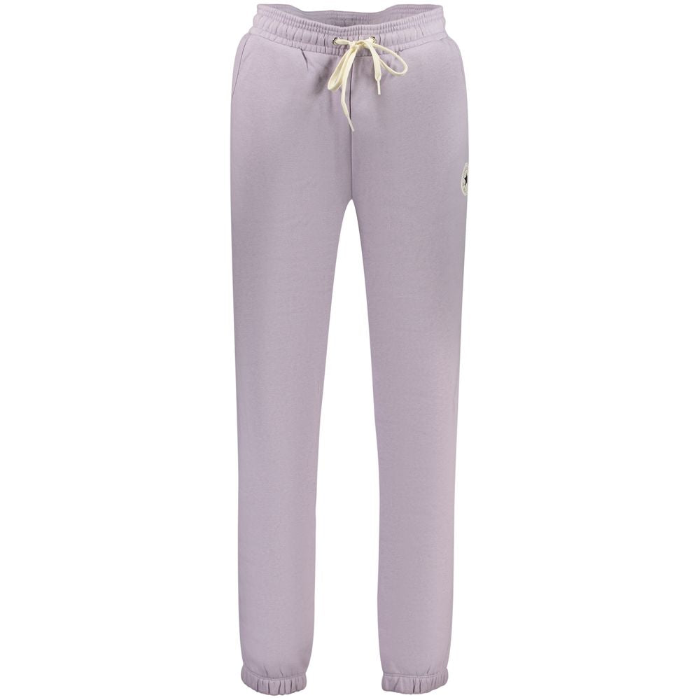Converse Purple Cotton Womens Trousers