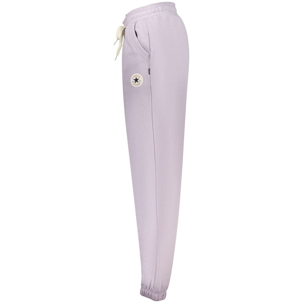Converse Purple Cotton Womens Trousers