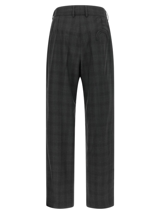 Blazé Milano Gray Virgin Wool Dress Pants