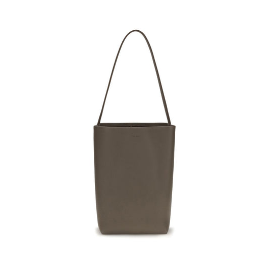 The Row Brown Calf Leather Bos Taurus Shoulder Bag
