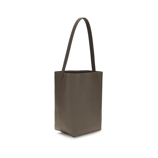 The Row Brown Calf Leather Bos Taurus Shoulder Bag