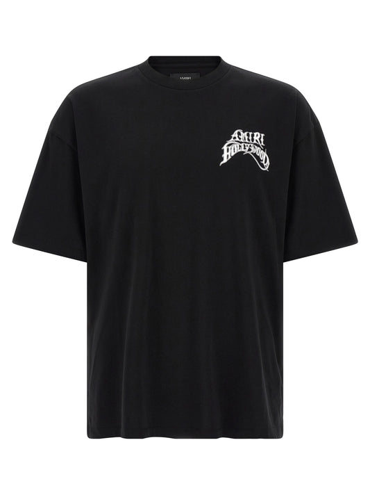 Amiri Black Cotton T-Shirt