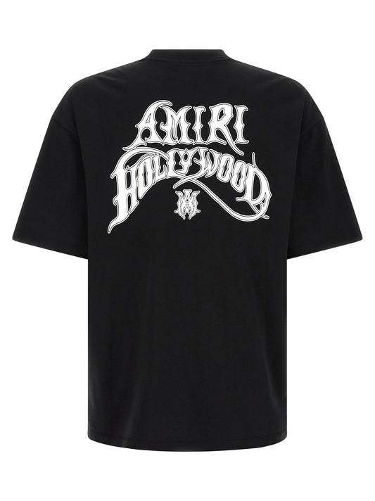 Amiri Black Cotton T-Shirt