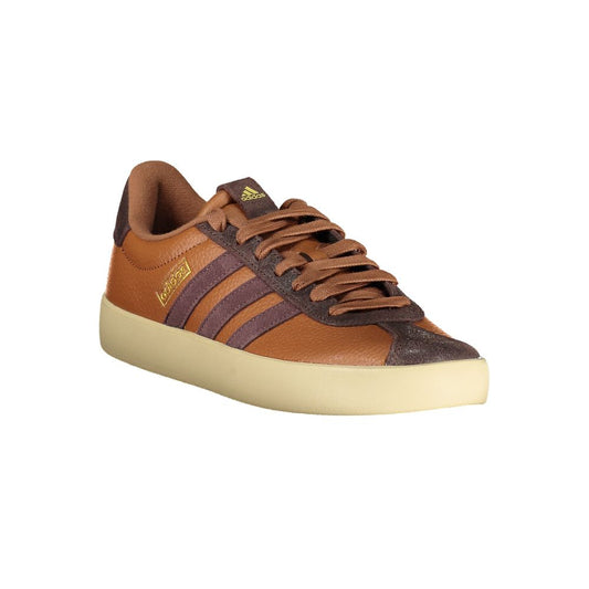 Adidas Brown Polyurethane Mens Sneaker