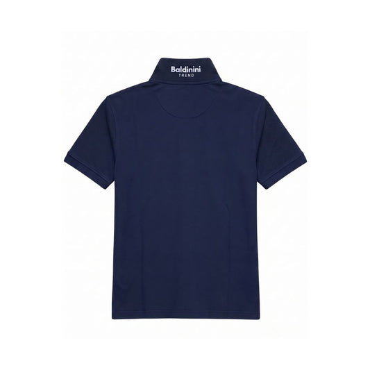Baldinini Trend Blue Cotton Men's Polo-Shirt