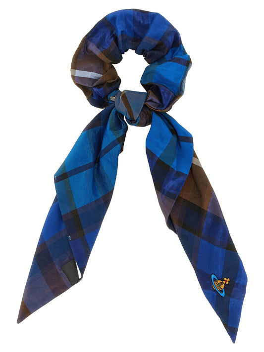 Vivienne Westwood Blue Polyester Scrunchie