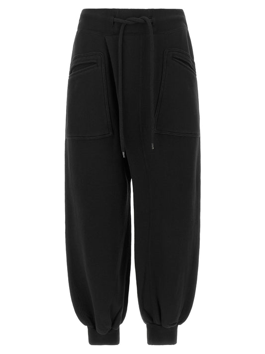 R13 Black Cotton Joggers (Workout Pants)