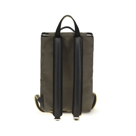 Fendi Bicolor Cotton Backpack