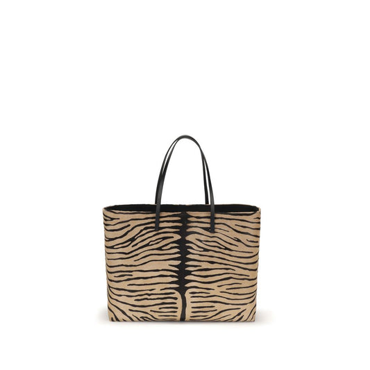 Fendi Beige Calf Leather Bos Taurus Shoulder Bag