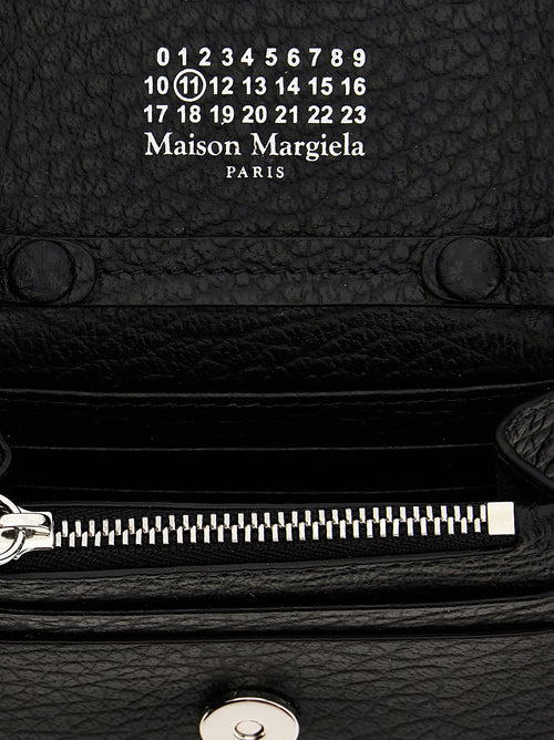 Maison Margiela Black Calfskin Cardholder