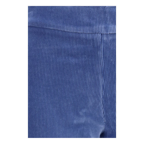 Avenue Montaigne Blue Cotton Flared Pants