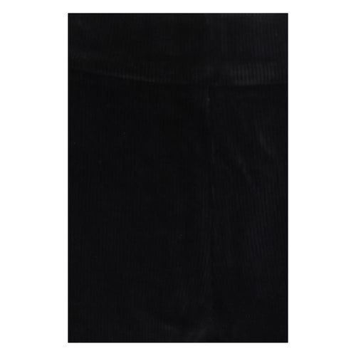 Avenue Montaigne Black Cotton Flared Pants