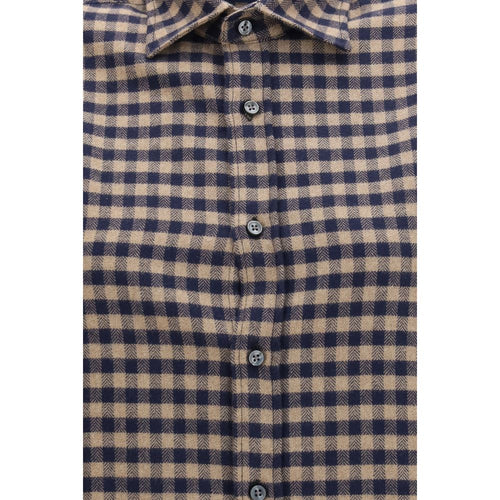 Deperlu Multicolor Cotton Pattern Shirt