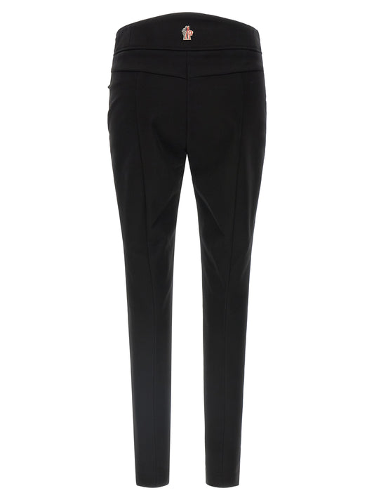 Moncler Grenoble Black Polyamide Athletic Pants