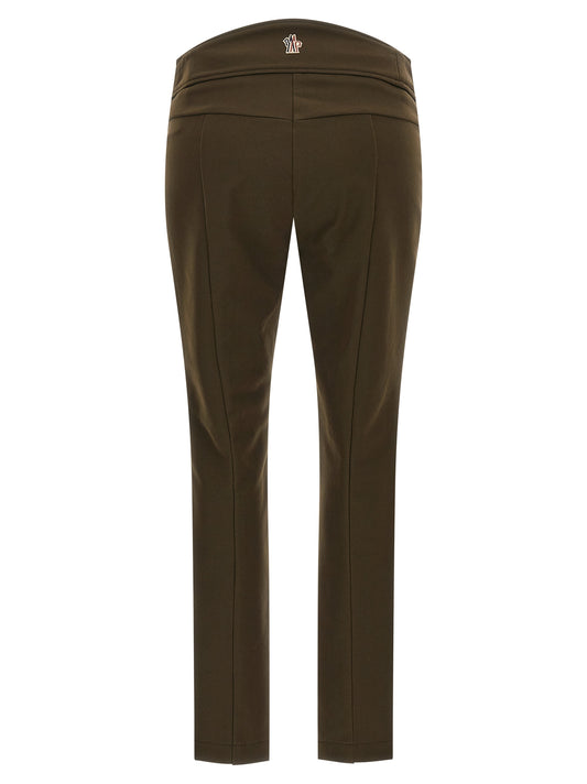 Moncler Grenoble Bicolor Polyamide Athletic Pants
